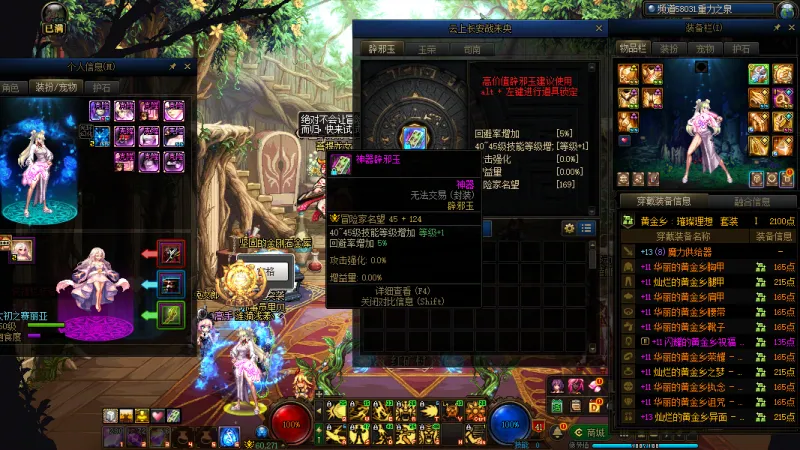 DNFJU37296DNF端游账号详情图4