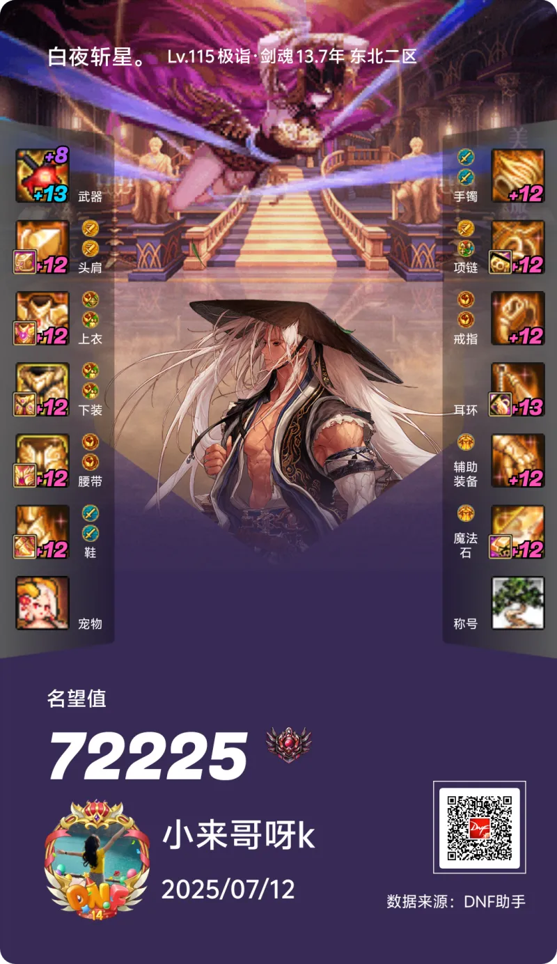 DNFJU38740DNF端游账号详情图11
