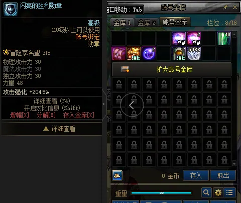 DNFJU39265DNF端游账号详情图3