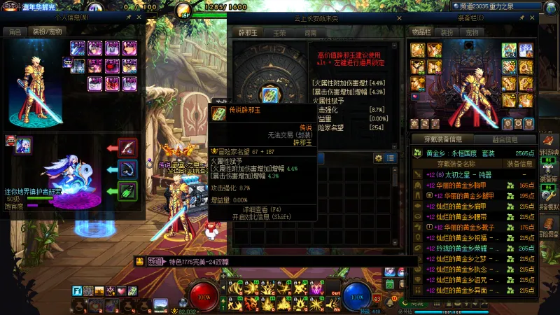 DNFJU40051DNF端游账号详情图8